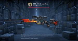 SSG 08 | Dragonfire (Field-Tested) Screenshot