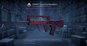 FAMAS | Rapid Eye Movement (Well-Worn) Screenshot