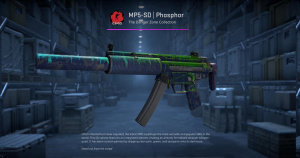 MP5-SD | Phosphor (Battle-Scarred) Screenshot
