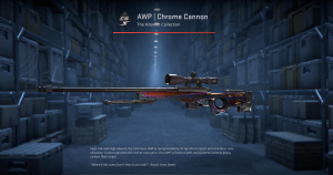 AWP | Chrome Cannon (Well-Worn) Screenshot