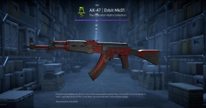 AK-47 | Orbit Mk01 (Well-Worn) Screenshot