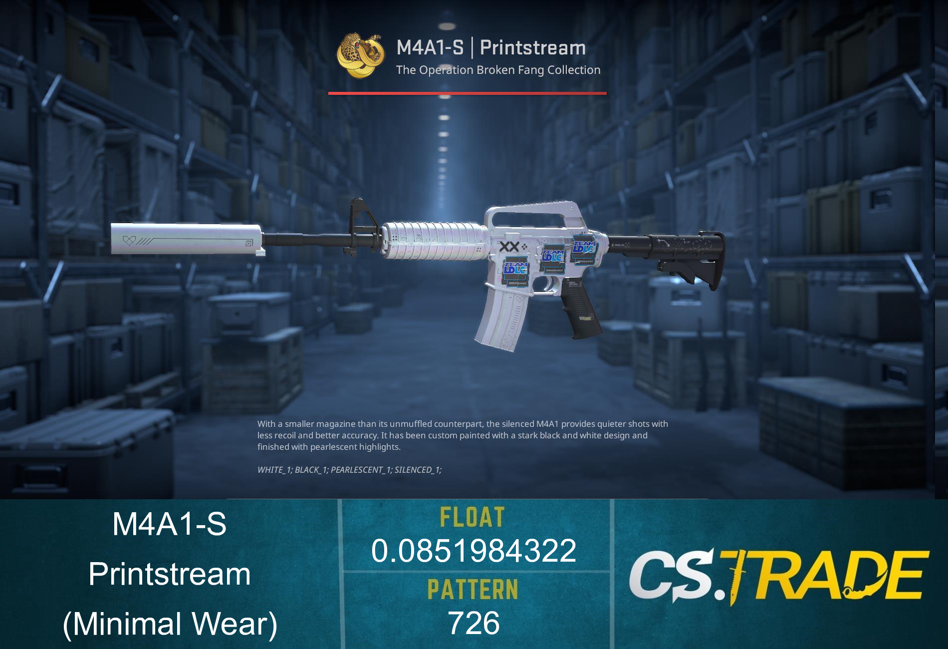 M4A1-S | Printstream (Factory New) Screenshot