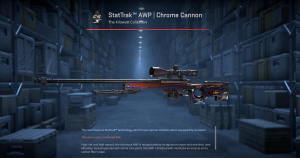 StatTrak™ AWP | Chrome Cannon (Field-Tested) Screenshot