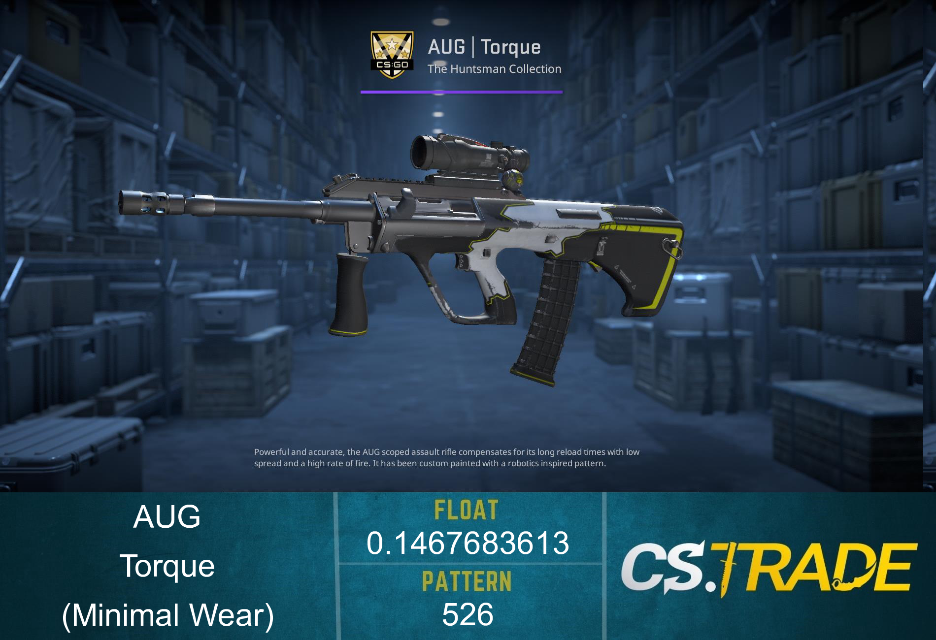 AUG | Torque (Minimal Wear)