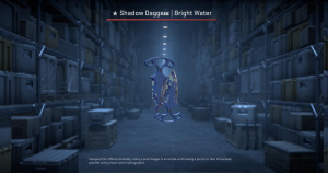 ★ Shadow Daggers | Bright Water (Field-Tested) Screenshot
