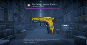 Five-SeveN | Monkey Business (Well-Worn) Screenshot
