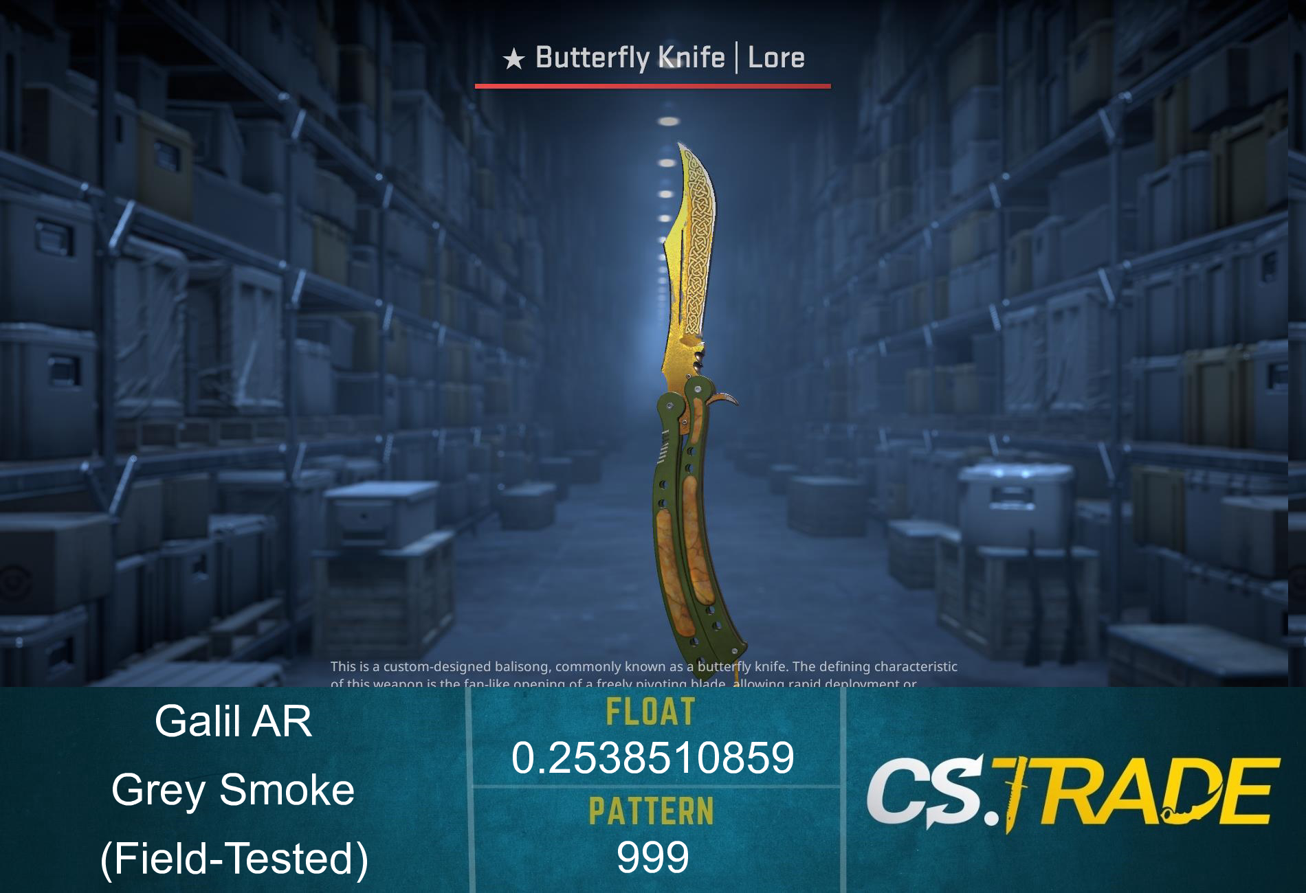 Galil AR | Grey Smoke (Factory New) Screenshot