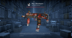 MP7 | Bloodsport (Minimal Wear) Screenshot