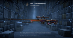 AWP | Chrome Cannon (Well-Worn) Screenshot