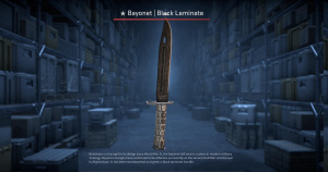 ★ Bayonet | Black Laminate (Field-Tested) Screenshot