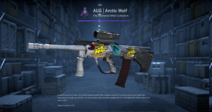 AUG | Arctic Wolf (Minimal Wear) Screenshot