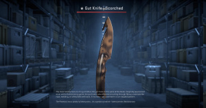 ★ Gut Knife | Scorched (Minimal Wear) Screenshot