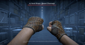 ★ Hand Wraps | Desert Shamagh (Battle-Scarred) Screenshot
