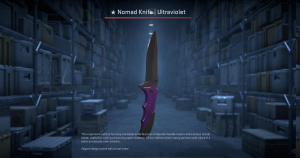 ★ Nomad Knife | Ultraviolet (Field-Tested) Screenshot