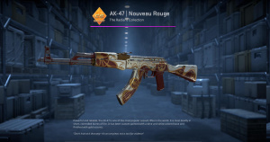 AK-47 | Nouveau Rouge (Battle-Scarred) Screenshot