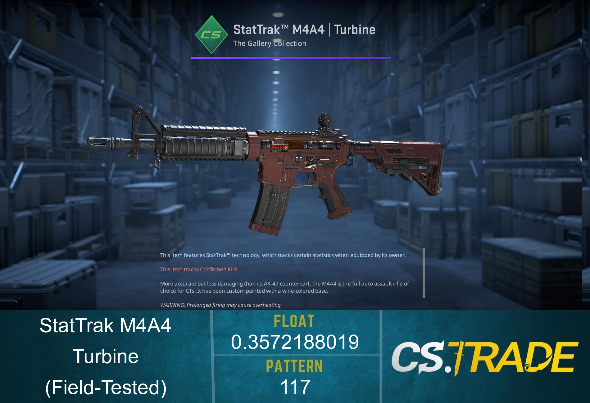 M4A4 | Turbine (Field-Tested) Screenshot