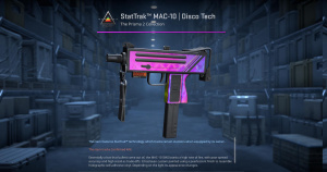 StatTrak™ MAC-10 | Disco Tech (Minimal Wear) Screenshot