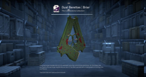 Dual Berettas | Briar (Factory New) Screenshot