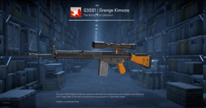 G3SG1 | Orange Kimono (Field-Tested) Screenshot