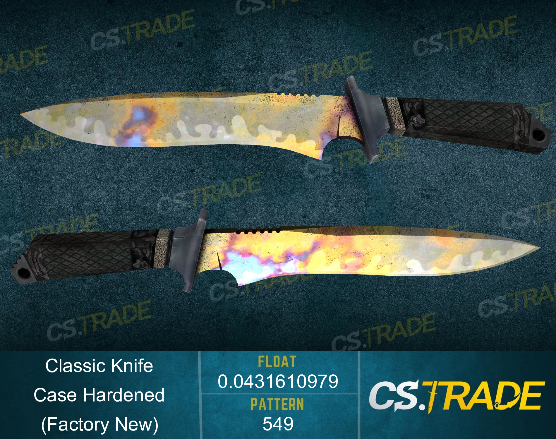 Screenshot for Classic Knife | Case Hardened