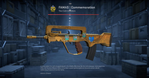 FAMAS | Commemoration (Factory New) Screenshot