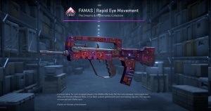 FAMAS | Rapid Eye Movement (Minimal Wear) Screenshot