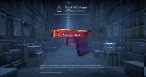 Glock-18 | Vogue (Factory New) Screenshot