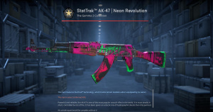 StatTrak™ AK-47 | Neon Revolution (Field-Tested) Screenshot