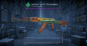 StatTrak™ AK-47 | The Outsiders (Field-Tested) Screenshot