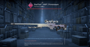 StatTrak™ AWP | Printstream (Well-Worn) Screenshot