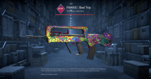 FAMAS | Bad Trip (Battle-Scarred) Screenshot