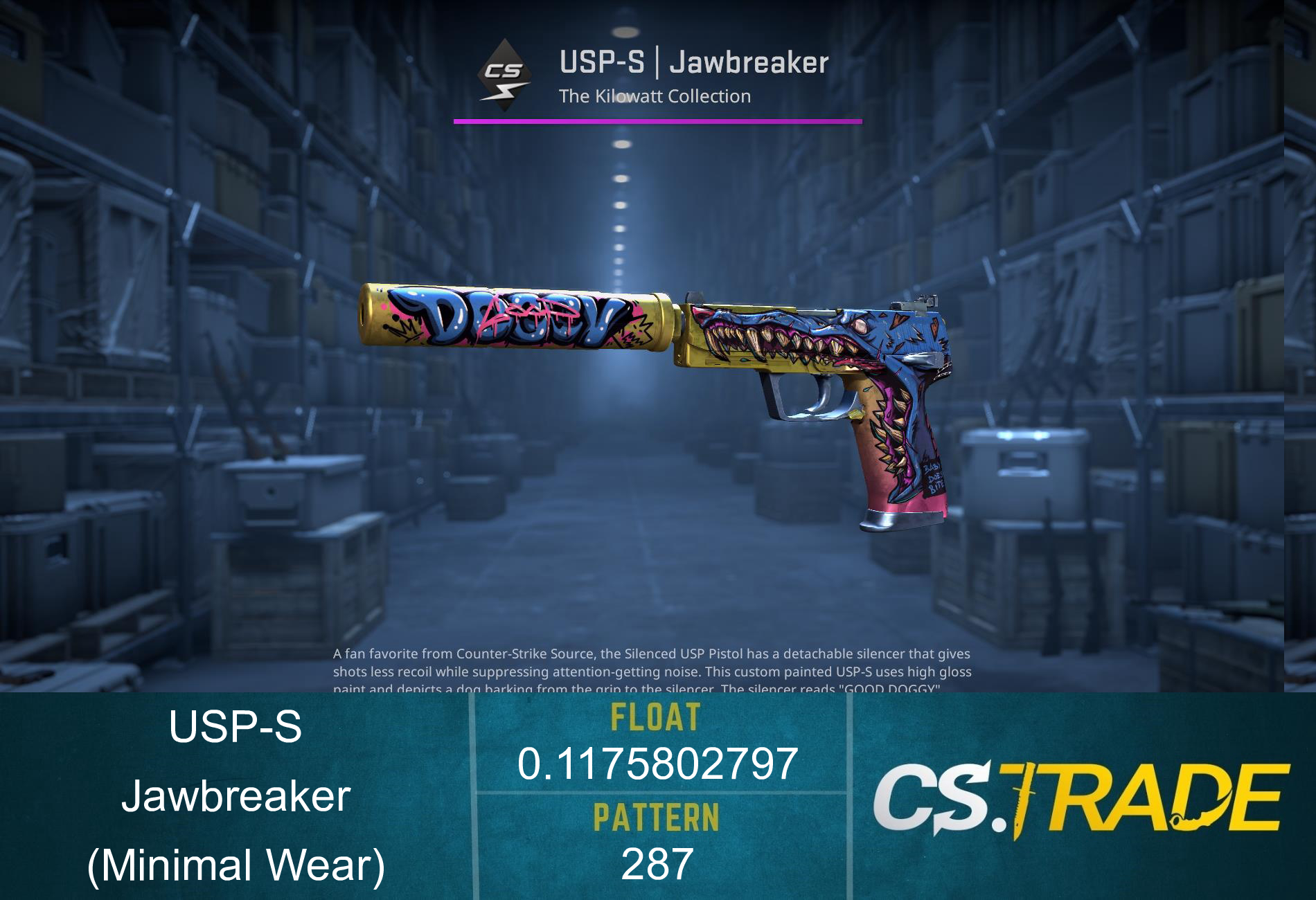 Screenshot for USP-S | Jawbreaker