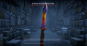 ★ Bowie Knife | Marble Fade (Factory New) Screenshot