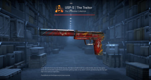 USP-S | The Traitor (Well-Worn) Screenshot
