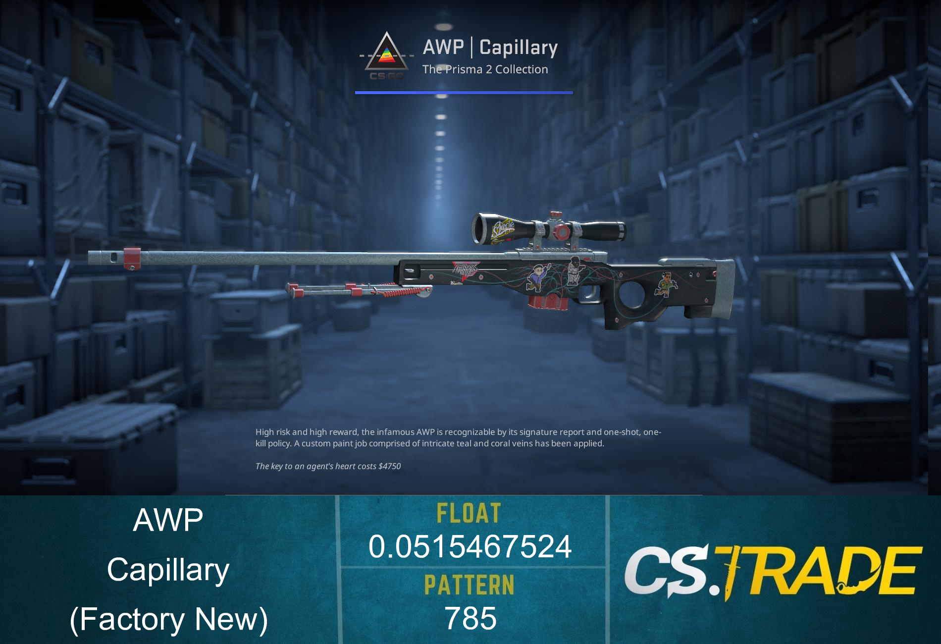 AWP | Capillary (Factory New) Screenshot
