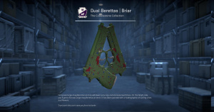 Dual Berettas | Briar (Factory New) Screenshot