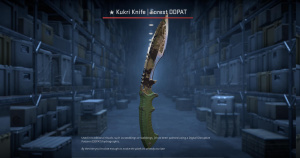 ★ Kukri Knife | Forest DDPAT (Battle-Scarred) Screenshot