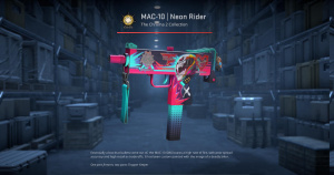 MAC-10 | Neon Rider (Minimal Wear) Screenshot