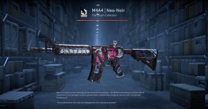 M4A4 | Neo-Noir (Well-Worn) Screenshot