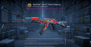 StatTrak™ AK-47 | Point Disarray (Minimal Wear) Screenshot