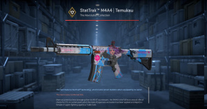 StatTrak™ M4A4 | Temukau (Battle-Scarred) Screenshot