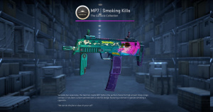 MP7 | Smoking Kills (Well-Worn) Screenshot