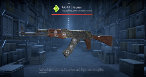 AK-47 | Jaguar (Battle-Scarred) Screenshot