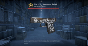 Glock-18 | Wasteland Rebel (Field-Tested) Screenshot