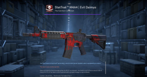 StatTrak™ M4A4 | Evil Daimyo (Battle-Scarred) Screenshot