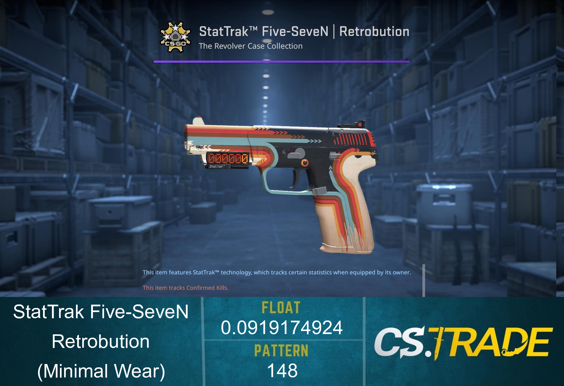 Five-SeveN | Retrobution (Minimal Wear) Screenshot