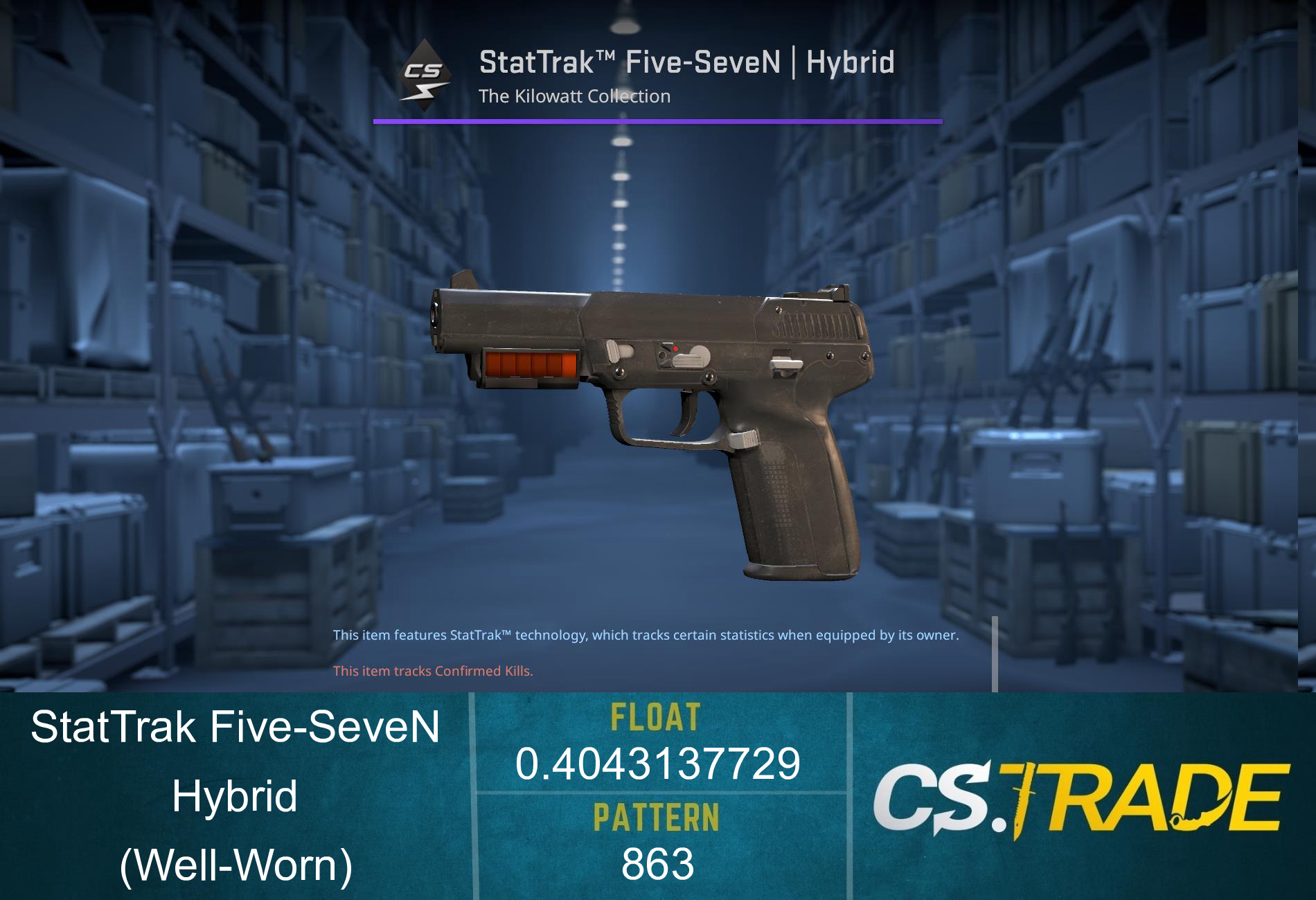 Five-SeveN | Hybrid (Well-Worn) Screenshot