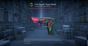 Five-SeveN | Hyper Beast (Well-Worn) Screenshot
