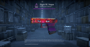 Glock-18 | Vogue (Field-Tested) Screenshot