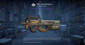 P90 | ScaraB Rush (Well-Worn) Screenshot